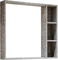 Grossman Зеркальный шкаф Фалькон 80 бетон